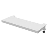 Maxbell Keyboard Tray Table Mount Accessory Horizontal Alignment Armrest Shelf Stand White