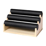 Maxbell Bracelet Display Stand 3 Tiers Bracelet Display Rack for Shop Cabinet