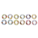 Maxbell 2xToddler Baby Clothing Closet Rack Size Dividers Rings 12pcs Blank