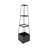 Maxbell Tomato Planter Box with Trellis Tomato Cage for Courtyard Greenhouse Balcony 3 Tier