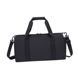 Maxbell Travel Duffle Bag Cross Country Bag with Shoes Compartment Sports Duffle Bag Black