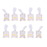 Maxbell 1/12 Dollhouse Miniature Transparent Bag Goldfish Life Scenes Decor Yellow - Aladdin Shoppers