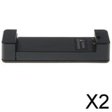 Maxbell 2xUniversal Mini USB Traveler Battery Charger For Mobile Phone DC Batteries