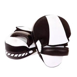 Maxbell 1 Pair Boxing Pads Focus Pad Curved Punching Mitts for Practice Sanda Karate White