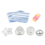 Maxbell Handmade Bath Bomb Mold Soap Making Mould Tools Craft Kit with Heat Sealer