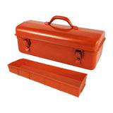 Maxbell Tool Box Anti Impact Portable Storage Organizer for Cameras Garage Traveling Orange