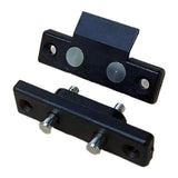 Maxbell Access Control Tappet Contacts Convenient Doors Access Electrical Connectors Black 2 Terminals