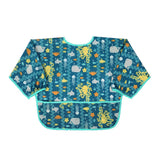 Maxbell Drooling Teething Waterproof Bib with Sleeve for Baby Toddlers Octopus M