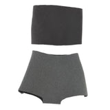 Maxbell 1/6 Scale Female Clothes Collection Dress up Clothing Stylish Casual Costume Gray