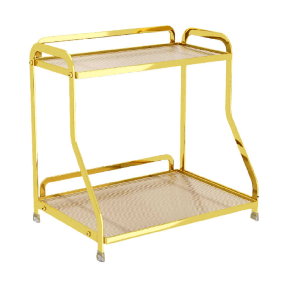Maxbell Bathroom Organizer Countertop 2 Tiers for Living Room Dressing Table Kitchen Gold