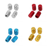 Maxbell 4 Set Universal Car Truck Bike Tire Tyre Air Valve Stem Caps Wheel Rims