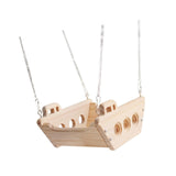 Maxbell Wooden Small Animal Hammock Guinea Pig Sleeping Nest for Squirrel Chinchilla