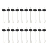 Maxbell 20 Sets Practical Sturdy Multipurpose Solar Panel Bird Guard Fasteners Clips