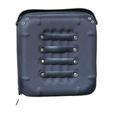 Maxbell Seasoning Bottle Storage Bag Cooking Utensil Holder for Picnic Camping Beach Black