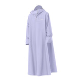 Maxbell Rain Poncho with Hood and Drawstring Raincoat for Backpacking Camping Travel