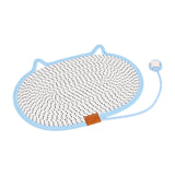 Cat Scratching Pad Rug Couch Claw Home Toy Indoor Cats Cat Scratcher Mat Toy Blue 60x40cm