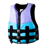Maxbell Life Suit Vest Breathable Buoyancy Support for Kayaking Water Sports Sailing S  Kids Blue Purple