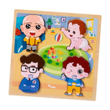 Maxbell Wood Puzzle Gifts Portable Hands on Learning Fine Motor Skills Jigsaw Puzzle Men