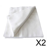 Maxbell 2x100Pcs Gauze Facial Mask Non-Irritating Disposable for Salon 30x35cm
