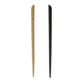 Maxbell Women Vintage Carved Wooden Hair Sticks Pin Hair Accessories Wood+Black