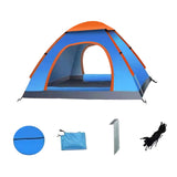 Maxbell Automatic Instant Tent Shelter Camping Tent for Backpacking Beach Trekking Top Window Blue