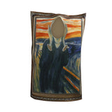 Maxbell Famous Painting Costume for Event Picture Frame Mural Costume Show Role Play 87x58cm Kids