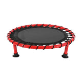 Maxbell Basketball Pad Kids Exercise Mat Versatile Portable Beginner Mini Trampoline red