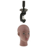 Maxbell Mannequin Head Female Cosmetology Wig Hat Necklace Display Model w/ Clamp