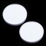 Maxbell Maxbell 2x Travel Wall Suction Mirror 10X Magnifying Makeup Cosmetic Bedroom Mirrors White