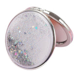 Maxbell 2 Pieces Double Sided Makeup Mirror Portable Magnifying