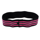 Maxbell Resistance Loop Band Hip Circle Strength Band for Yoga Fitness Rose Red L - Aladdin Shoppers