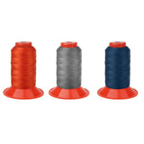 Maxbell 3 Spools Strong Bonded Nylon Tent Backpack Sewing Thread Cord 500 Meters