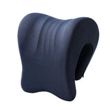 Maxbell Neck Support for Office Chair Removable Cover Desk Napping Pillow for Adults Navy