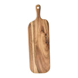 Maxbell Double Sided Chopping Board Kitchen Gadget Cooking Gift Wooden Cutting Board 41cmx12cmx1.5cm