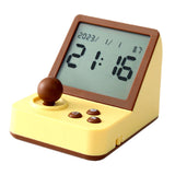 Maxbell Maxbell Small Alarm Clock Easy Operation Multifunction Digital Clock for Living Room Yellow