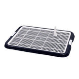 Dog Toilet with Removable Post Puppy Training Tray for Pets Accessories Black - Aladdin Shoppers