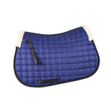 Maxbell Horse Riding Pad Bareback Pad Saddle Seat Comfort Cushion English Saddle Pad Blue