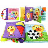 Maxbell Maxbell Soft Cloth Book Children Early Learning Educational Toy Shape