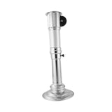 Maxbell BBQ Exhaust Pipe Grill Smoke Pipe Straight Exhaust Pipe for Grill Commercial Silver