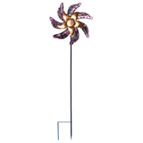 Maxbell Maxbell Iron Flower Shape Wind Spinner Outside Outdoor Garden Toys for Girl Boy Kids