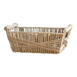 Maxbell Household Storage Basket Decorative Shelf Basket for Perfume Pastries Snacks S