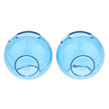 Maxbell 2 Pieces Protective Shell Clear Case Cover for Nintendo Switch Poke Ball Plus Controller -Clear Blue - Aladdin Shoppers
