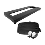 Maxbell Folding Guitar Pedal Board Bass Pedalboard for Electric Guitar Bass Supplies PB1