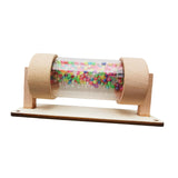 Maxbell Wooden Baby Rainmaker Toy Sensory Toy Rainstick for Plane Toy Preschool Kids