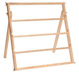 Maxbell Wooden Ribbon Holder 3 Tier Storage Rack for Cake Shop Tabletop Flower Store