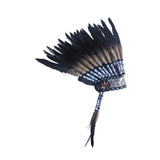 Maxbell Feather Headdress Headpiece Indian Headdress for Role Playing Dance Festival