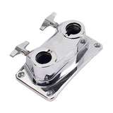 Maxbell Bass Drum Holder Clamp Repair Part Drumtom Mount Bracket for Percussion Drum WC80 135x76.5x77mm