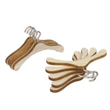 Maxbell 10x10pcs Wooden Clothes Hanger for 1/4  BJD Dolls