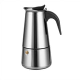 9 Cups Stainless Steel Moka Espresso Coffee Maker Percolator Stove Top Pot