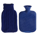 Maxbell Maxbell 2000ml Rubber Hot Water Bottle Bag Heat Cold Warm Keeping Coldproof +Case #4